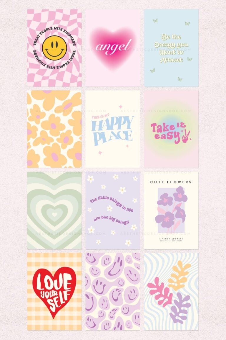 danish pastel aesthetic posters wall college by lu amaral studio 1