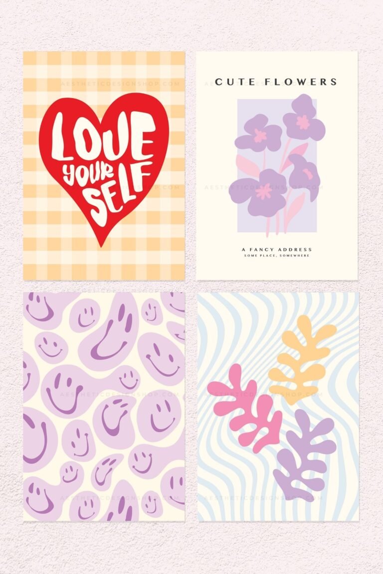 danish pastel aesthetic posters wall college by lu amaral studio 1