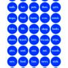 40 Blue Minimal Instagram highlight covers