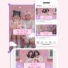 Kawaii Aesthetic Customization Kit: Phone + desktop icons, graphics, images and more