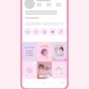 Kawaii Aesthetic Customization Kit: Phone + desktop icons, graphics, images and more