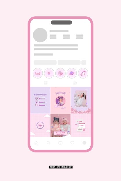 Kawaii Aesthetic Customization Kit: Phone + desktop icons, graphics, images and more - Image 12