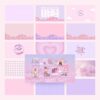 Kawaii Aesthetic Customization Kit: Phone + desktop icons, graphics, images and more