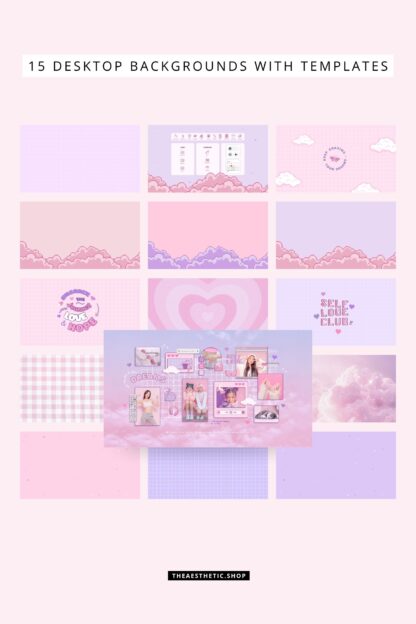 Kawaii Aesthetic Customization Kit: Phone + desktop icons, graphics, images and more - Image 14
