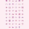 Kawaii Aesthetic Customization Kit: Phone + desktop icons, graphics, images and more