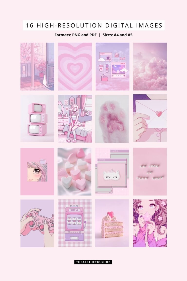 Kawaii Aesthetic Customization Kit 7 Kawaii Aesthetic Customization Kit