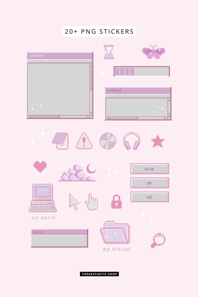 Kawaii Aesthetic Customization Kit 8 Kawaii Aesthetic Customization Kit