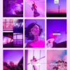 Lofi Aesthetic Wall Collage Digital Images + Editable Canva Templates
