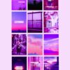 Lofi Aesthetic Wall Collage Digital Images + Editable Canva Templates