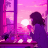 Lofi Aesthetic Wall Collage Digital Images + Editable Canva Templates