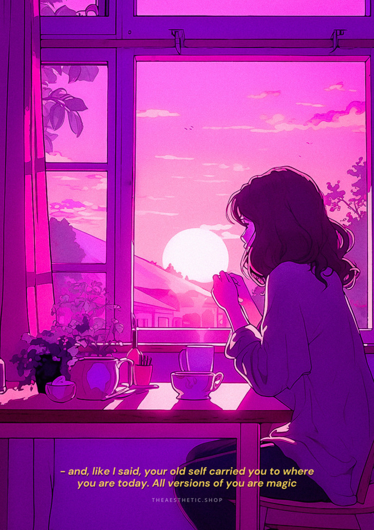 Lofi Aesthetic Wall Collage Digital Images + Editable Canva Templates