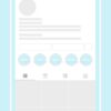 40 Baby Blue Minimal Instagram highlight covers