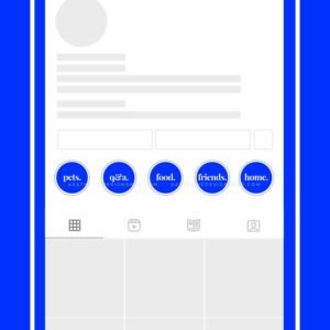 blue instagram highlight covers4