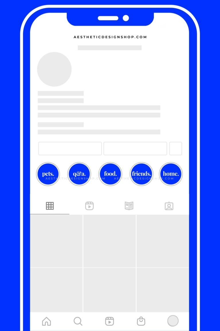 blue instagram highlight covers4