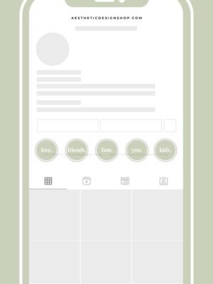 sage green instagram highlight covers4