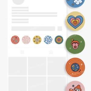 Groovy Aesthetic Instagram Highlights 2