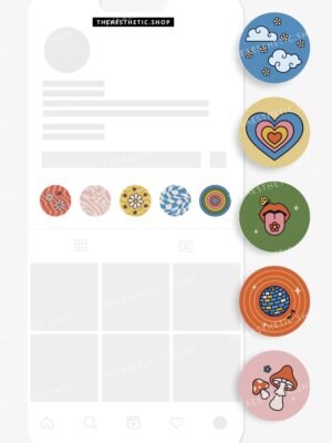 Groovy Aesthetic Instagram Highlights 2 Groovy Aesthetic Instagram Highlights 2