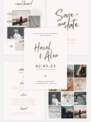 Simply Natural Wedding Canva templates by Lu Amaral Studio 1 Simply Natural Wedding Canva templates by Lu Amaral Studio 1