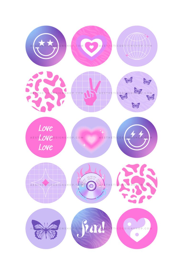 Y2K-Aesthetic-Instagram-Highlights