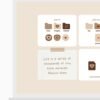 brown desktop aesthetic des by lu amaral studio 4