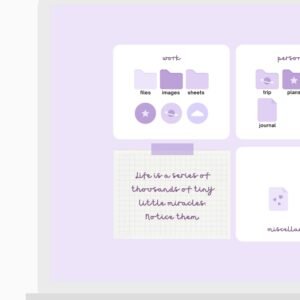 lavender light purple desktop aesthetic des by lu amaral studio 4