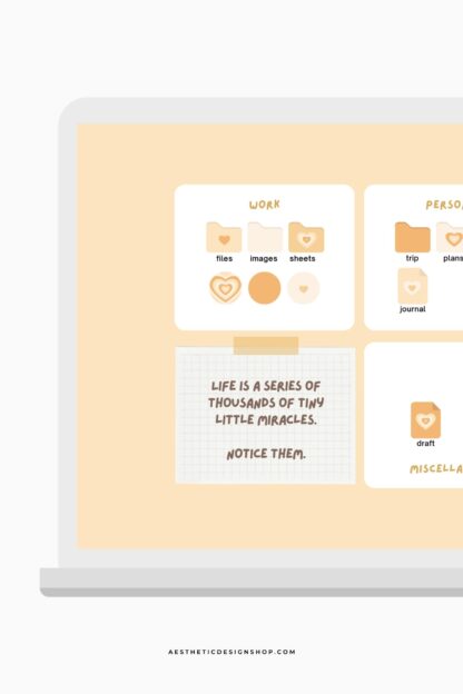 yellow desktop aesthetic des by lu amaral studio 4