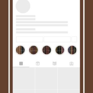 Dark academia aesthetic bookshelf Instagram highlight covers
