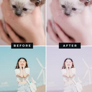 Kawaii Aesthetic Lightroom Photo Preset by Lu Amaral Studio