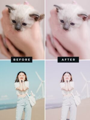 Kawaii Aesthetic Lightroom Photo Preset by Lu Amaral Studio