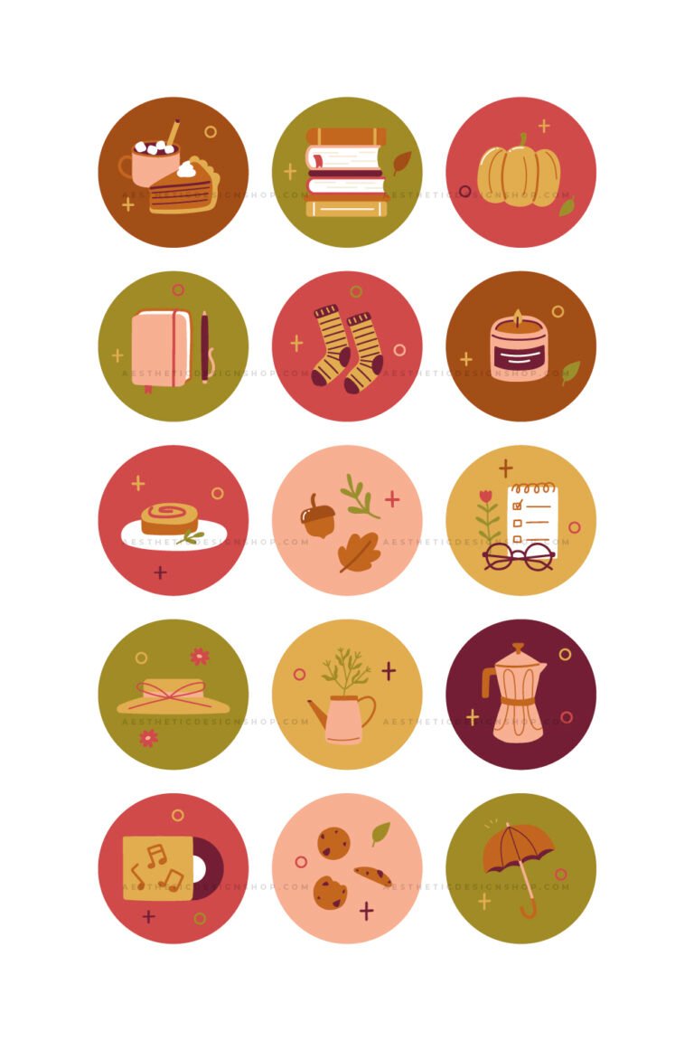 Cute Fall Instagram Highlights