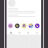 Neon groovy psychedelic aesthetic Instagram highlight covers