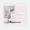 That girl soft pink Instagram tiktok editable Canva templates by Lu Amaral Studio 10