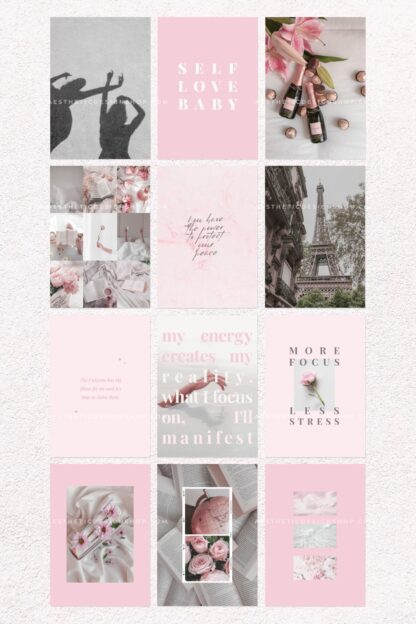 that girl aesthetic pink images for wall collage 1