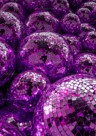 Purple party globe background baddie aesthetic image for wall collage and creative projects