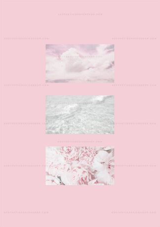 The elements pink aesthetic image for wall collage and creative projects
