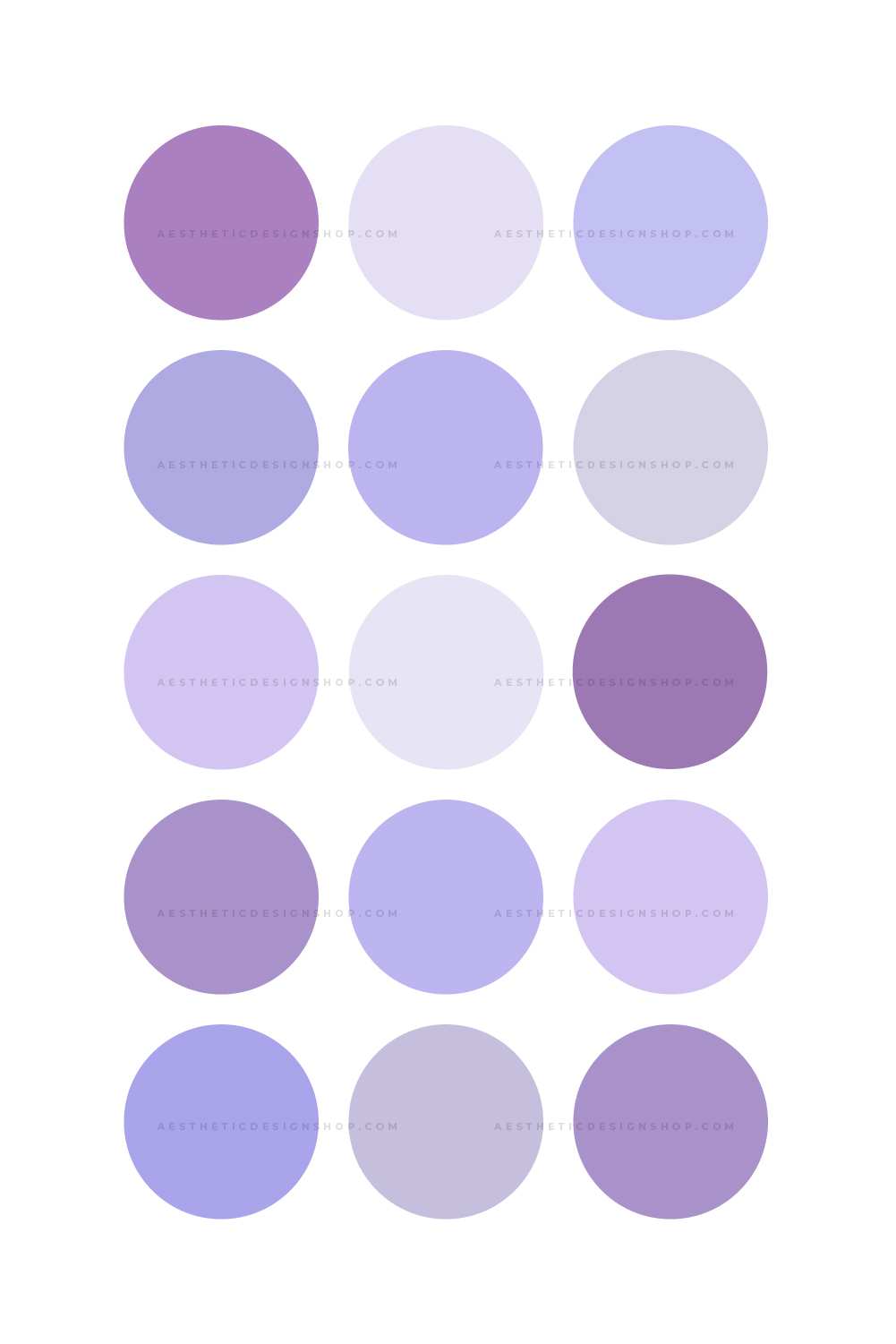 Lilac aesthetic solid color Instagram highlight covers