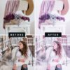 Lilac Aesthetic Lightroom Photo Preset