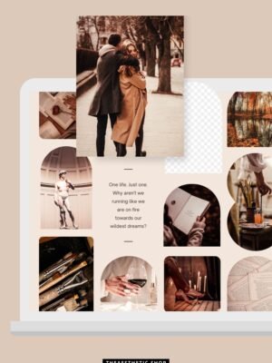 Dark-Academia-aesthetic-vision-board-template Dark Academia Aesthetic Vision Board Template