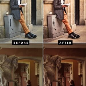 dark academia aesthetic image photo preset