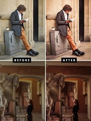 dark academia aesthetic image photo preset
