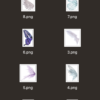 Angel & fairy wing aesthetic PNG Sticker set