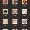 Coffee aesthetic PNG Sticker set