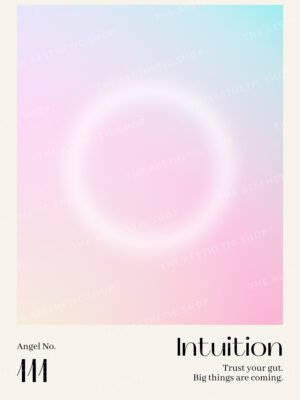 aesthetic angel number 111 intuition