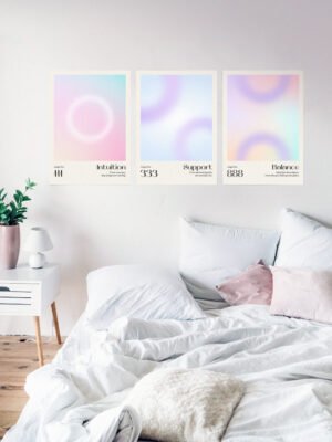 aesthetic-decor-Angel-number-111-intuition-editable-poster-template