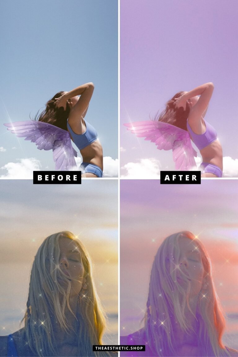 Angel Energy Aesthetic Lightroom Photo and Video Preset7 Angel Aura Aesthetic Lightroom Photo and Video Preset