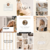 vanilla girl aesthetic instagram grid