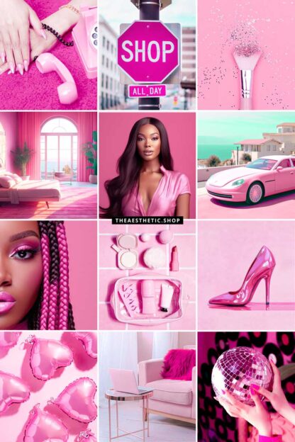 Barbiecore Aesthetic Lightroom Photo and Video Preset