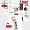 Valentine's Day DIY gift kit Canva templates