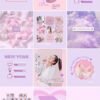 Easy-to-Edit Kawaii Aesthetic Social Media Canva Templates 4 30 Easy-to-Edit Kawaii Aesthetic Social Media Canva Templates - to use on Stories, Reels or feed