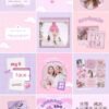 Easy-to-Edit Kawaii Aesthetic Social Media Canva Templates 5 30 Easy-to-Edit Kawaii Aesthetic Social Media Canva Templates - to use on Stories, Reels or feed